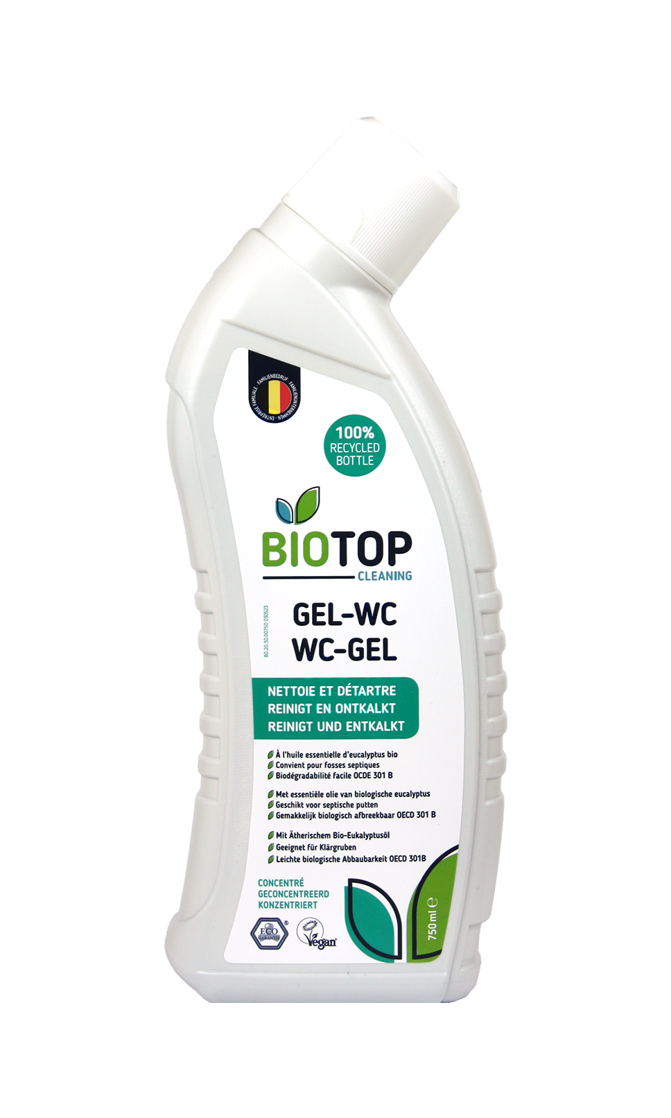 Eparcyl gel wc detartrant organique biodegradable 750ml - Tous les